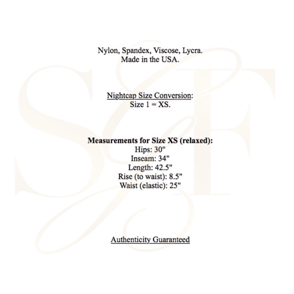 NIGHTCAP Stretchy Lace Pants Floral Flares Bells    poshmark.com/closet/kreed324 - Picture 9 of 9